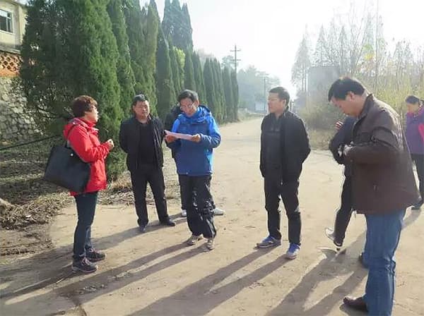 宜昌市政府领导视察“天元科技园”项目施工基地