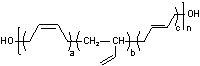 端羟基聚丁二烯结构式
