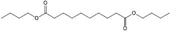 癸二酸二丁酯结构式